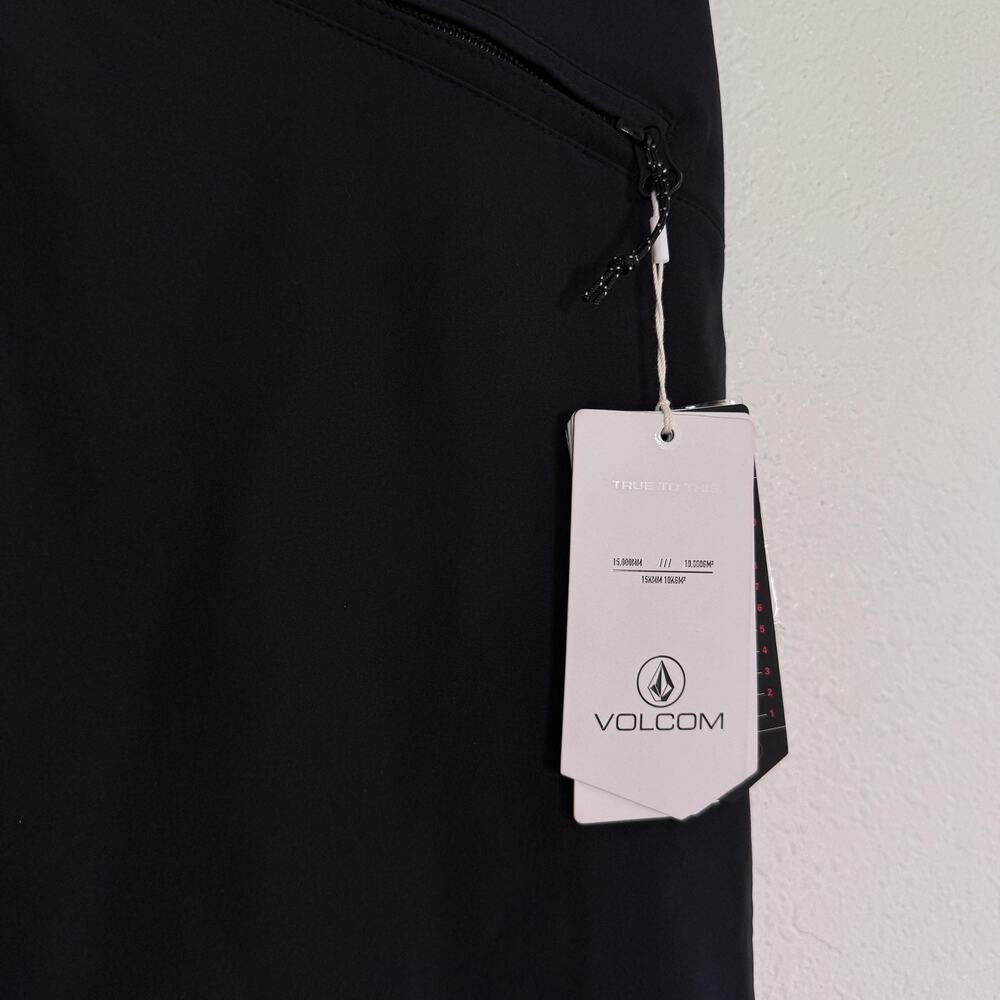 Volcom Battle Stretch HR Pants Womens XL Snow Ski Skinny Fit Black Outdoors NEW - Picture 8 of 16